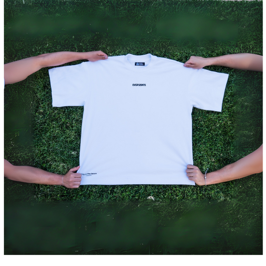 Polera Oversize "Big Angel white"