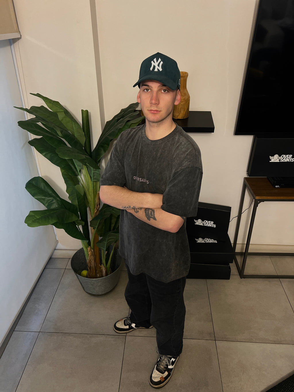 Polera Regular Stone Washed