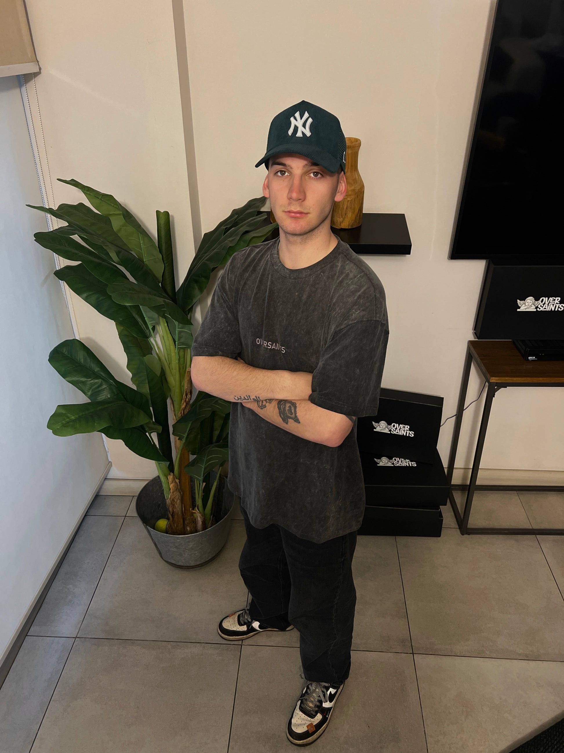 Polera Regular Stone Washed