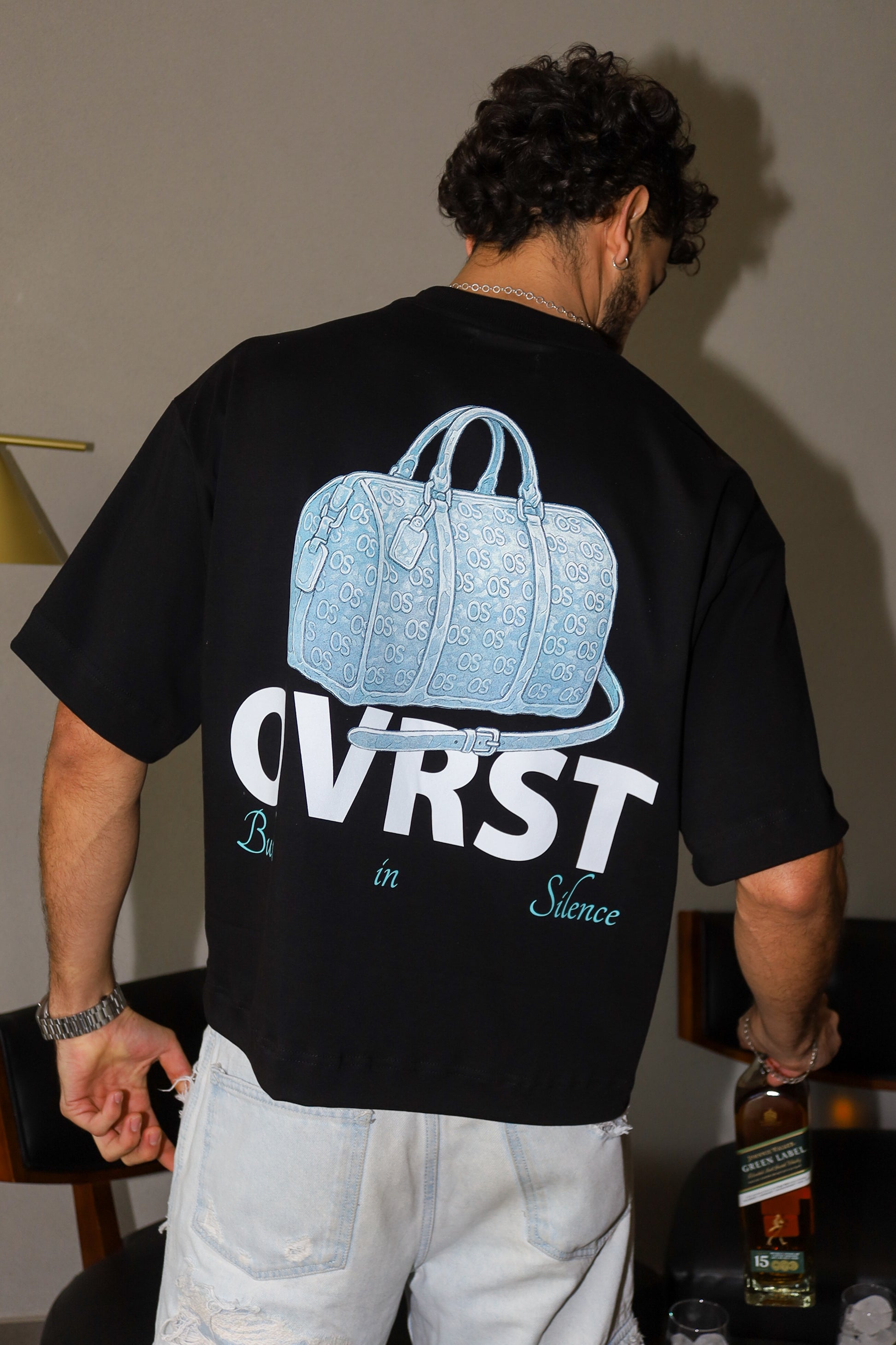 Polera OVRST Bolso