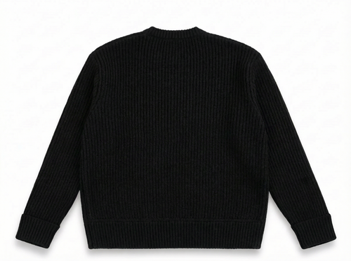 Knit ovrst black
